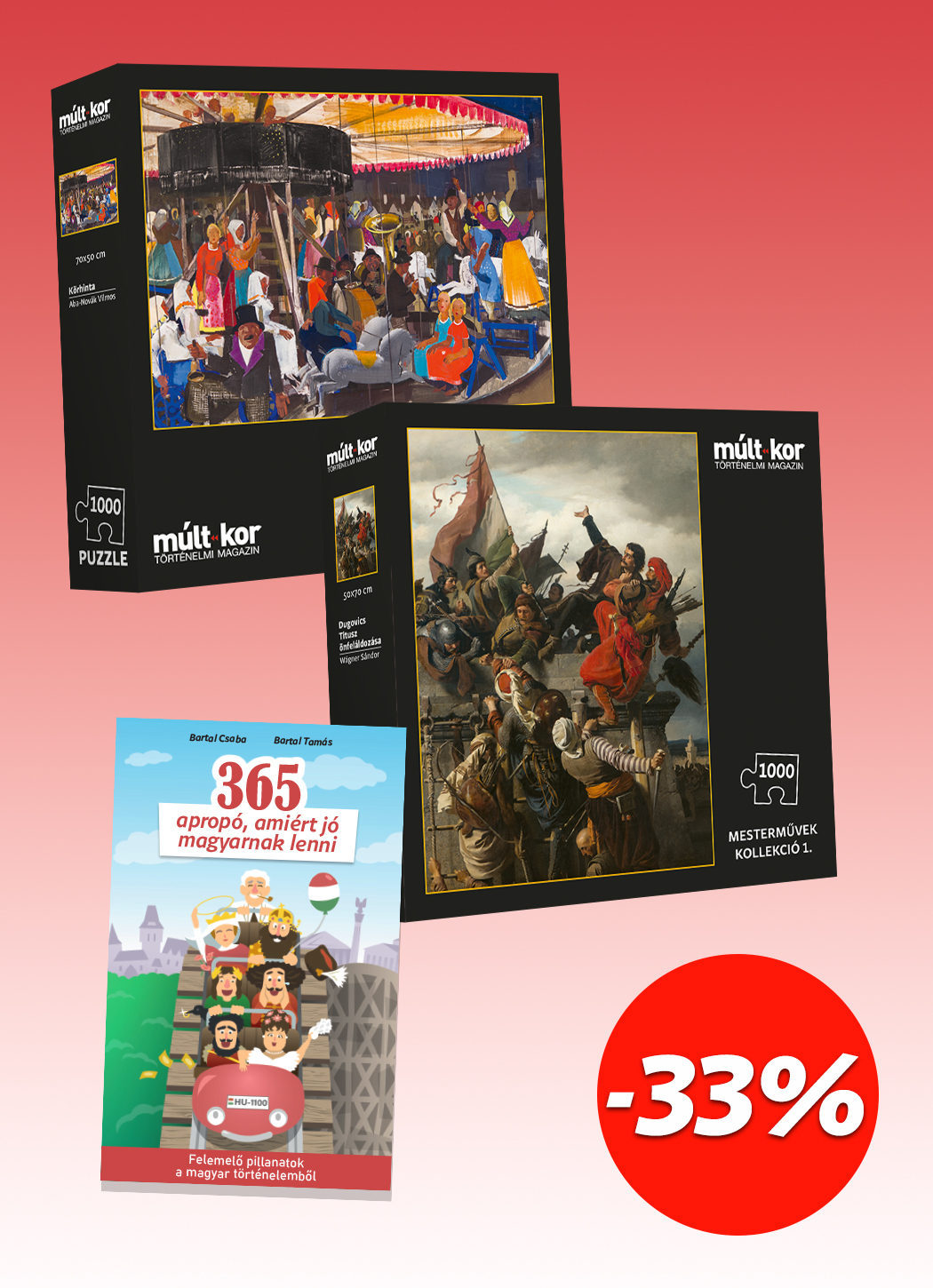 Mesterművek Kollekció + 365 könyv