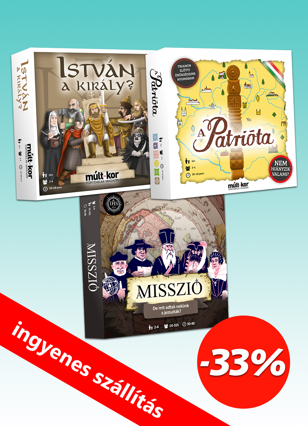 Társas Trió 2. (Akció)